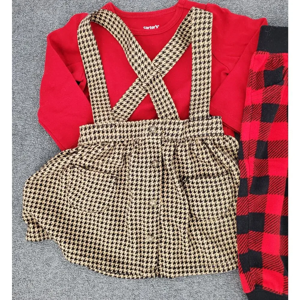 Carter's Bundle‎ of 6 Baby Girl Items Size 12 Months Pre-Owned